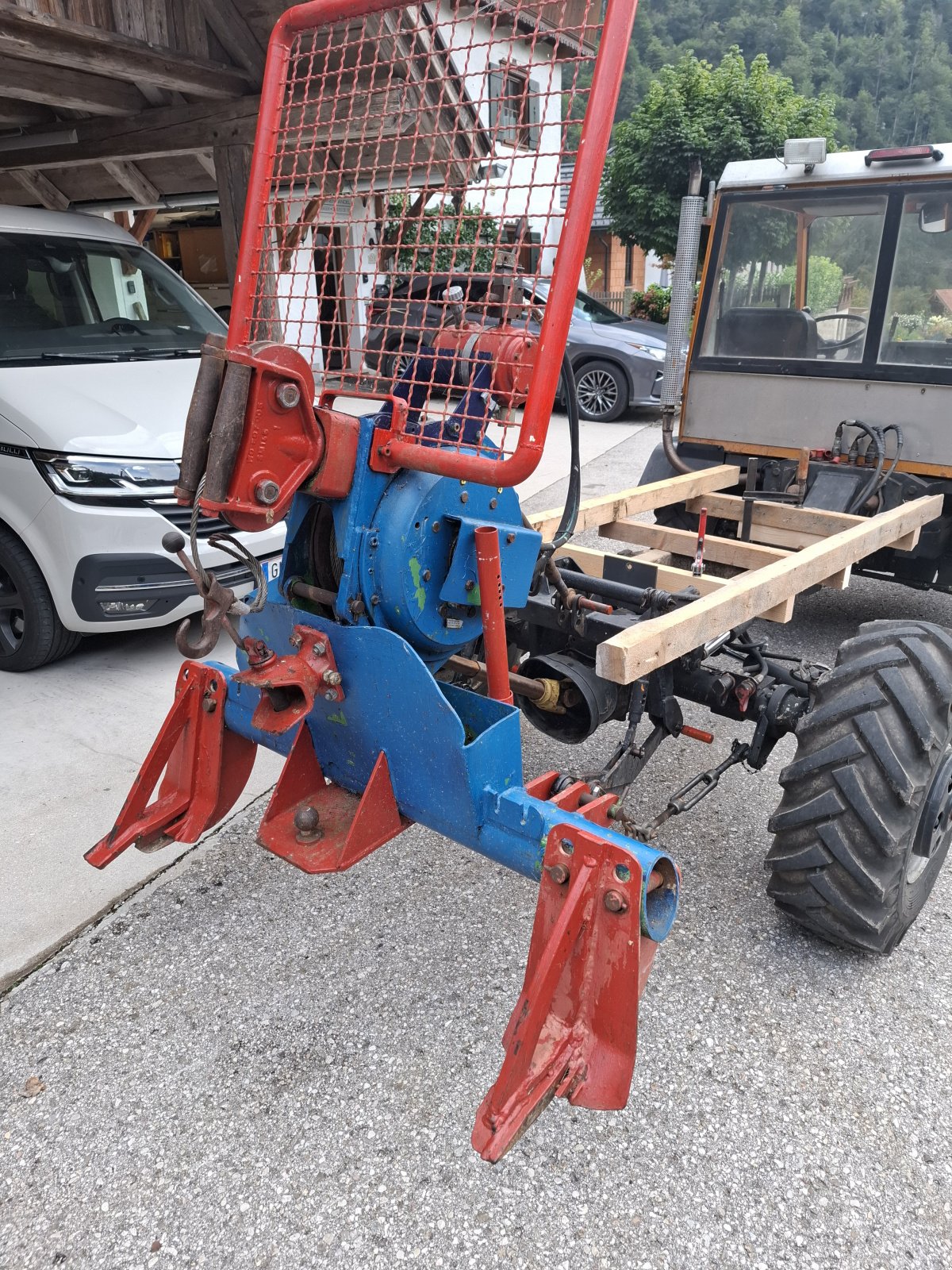 Seilwinde van het type Schlang & Reichart Dreipunktseilwinde, Gebrauchtmaschine in Ebensee (Foto 2)