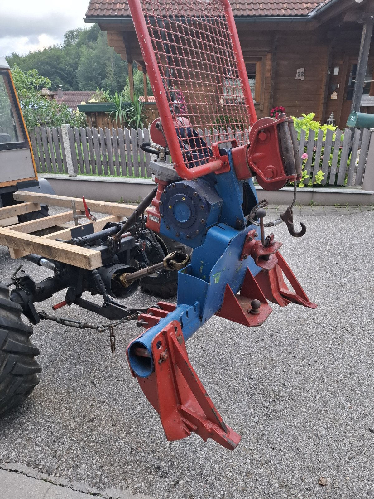 Seilwinde du type Schlang & Reichart Dreipunktseilwinde, Gebrauchtmaschine en Ebensee (Photo 3)