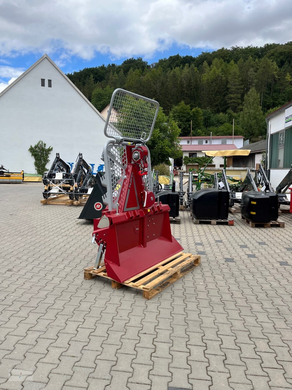 Seilwinde van het type Tajfun EGV 65 AHK-SG, Neumaschine in Treuchtlingen (Foto 5)