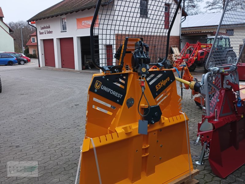 Seilwinde del tipo Uniforest 55 H Pro, Neumaschine en Abenberg