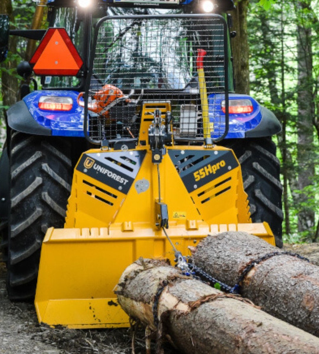 Seilwinde del tipo Uniforest 55 H Pro, Neumaschine In Burgthann (Immagine 1)