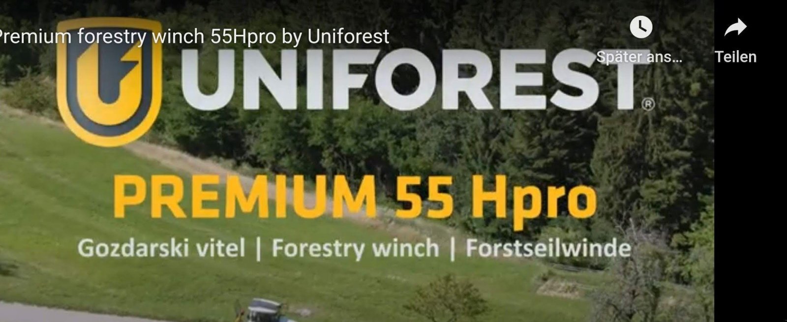 Seilwinde типа Uniforest 55 H Pro, Neumaschine в Burgthann (Фотография 16)