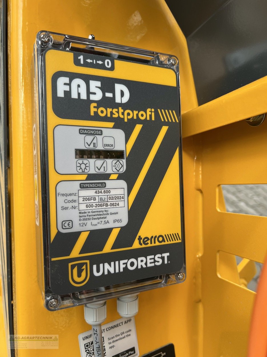 Seilwinde от тип Uniforest HF 65 PRO Seilwinde Forstseilwinde, Neumaschine в Langensendelbach (Снимка 9)