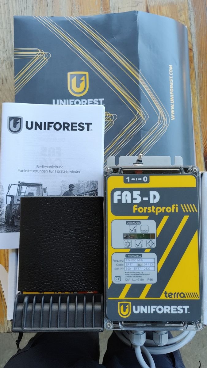 Seilwinde typu Uniforest UNI 55Hpro-Stop, Neumaschine w Kirchschlag (Zdjęcie 12)