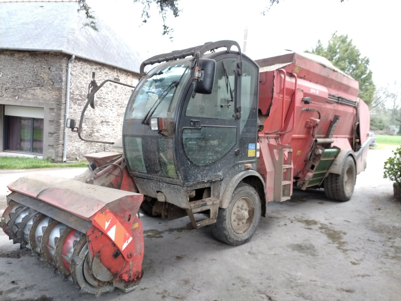 Selbstfahrer Futtermischwagen typu Kuhn SPH 14, Gebrauchtmaschine v Aurach am Hongar (Obrázek 1)