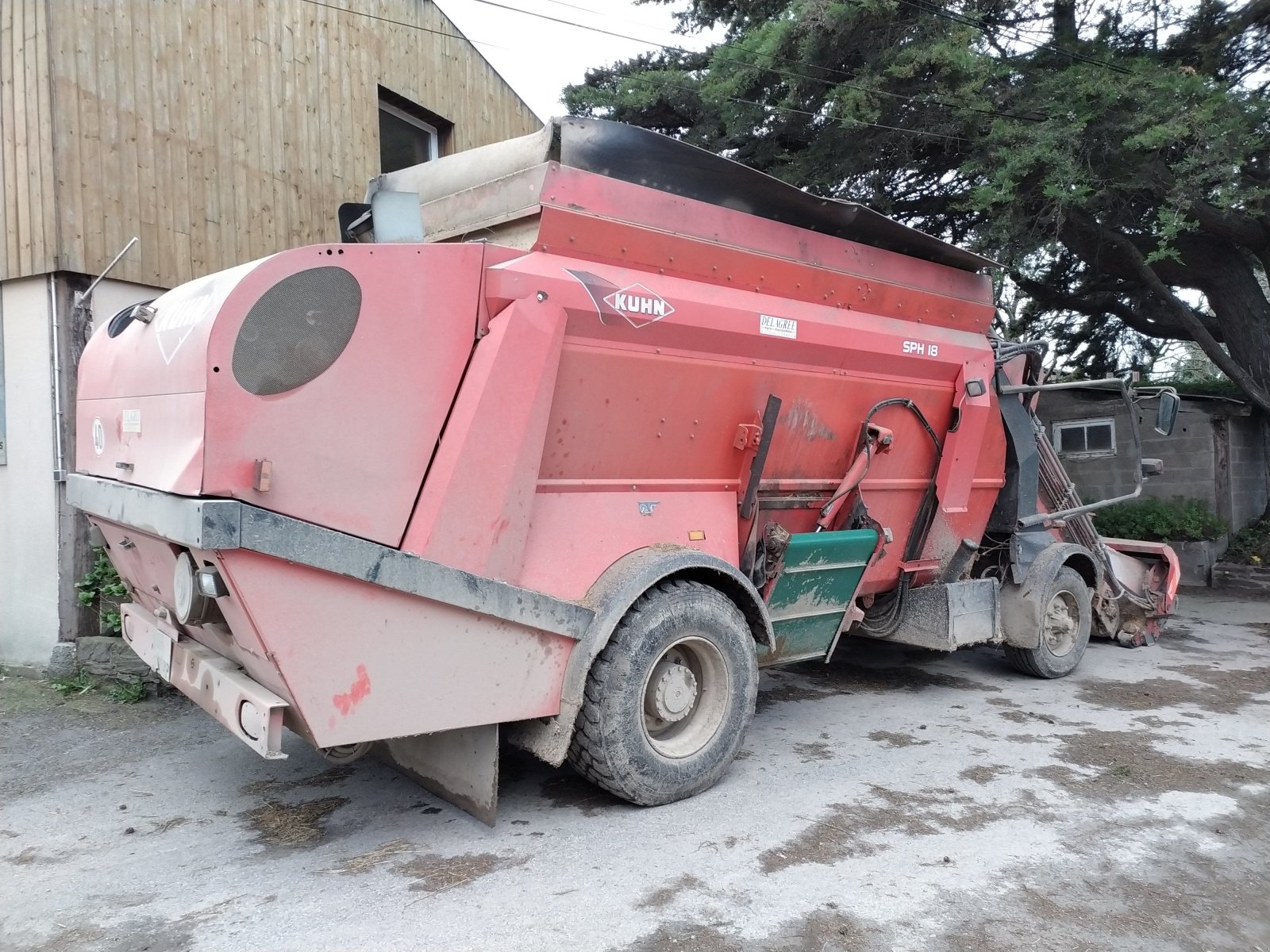 Selbstfahrer Futtermischwagen des Typs Kuhn SPH 14, Gebrauchtmaschine in Aurach am Hongar (Bild 5)