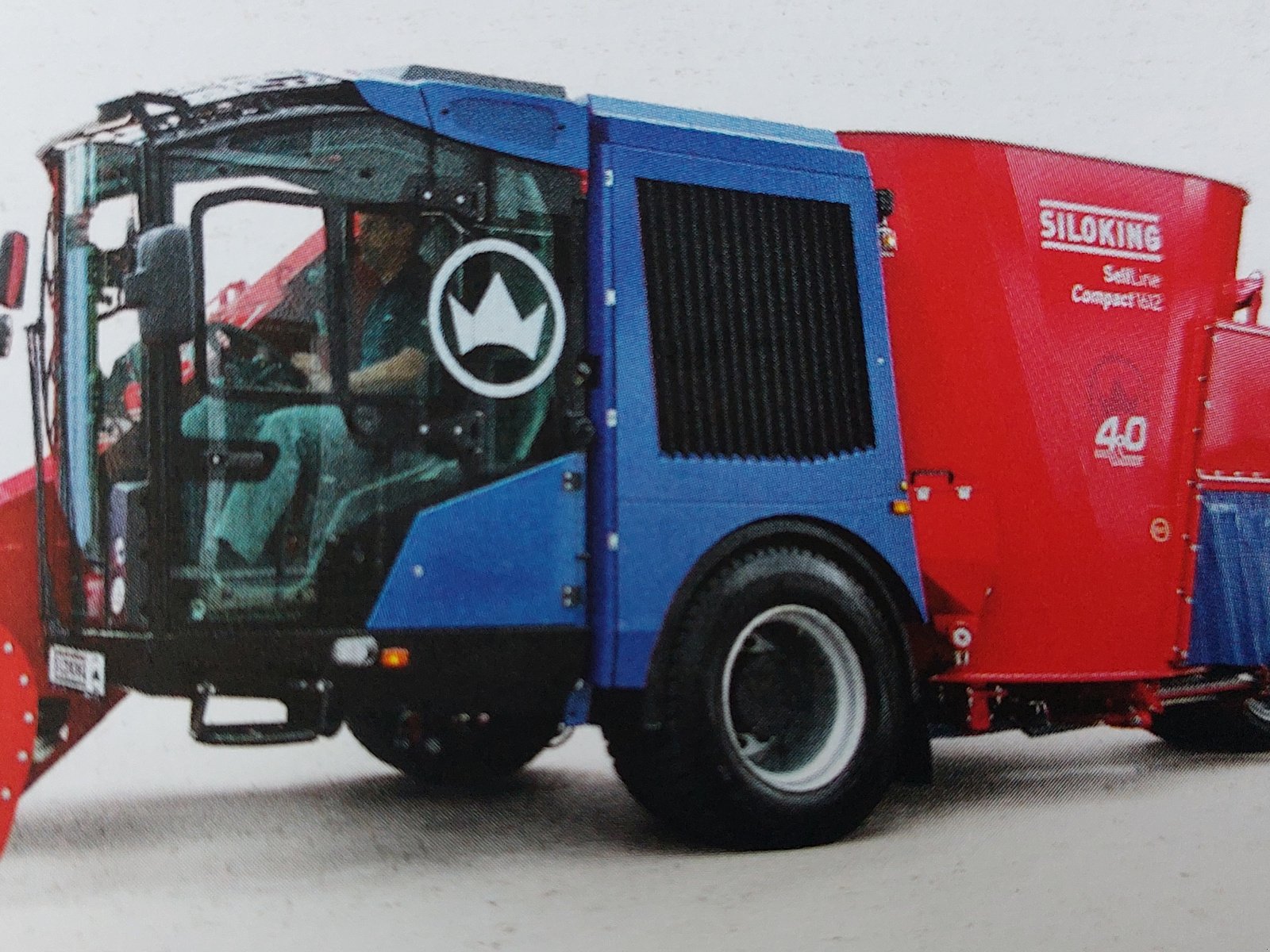 Selbstfahrer Futtermischwagen del tipo Siloking Selfline compact 13, Neumaschine In bernau (Immagine 1)