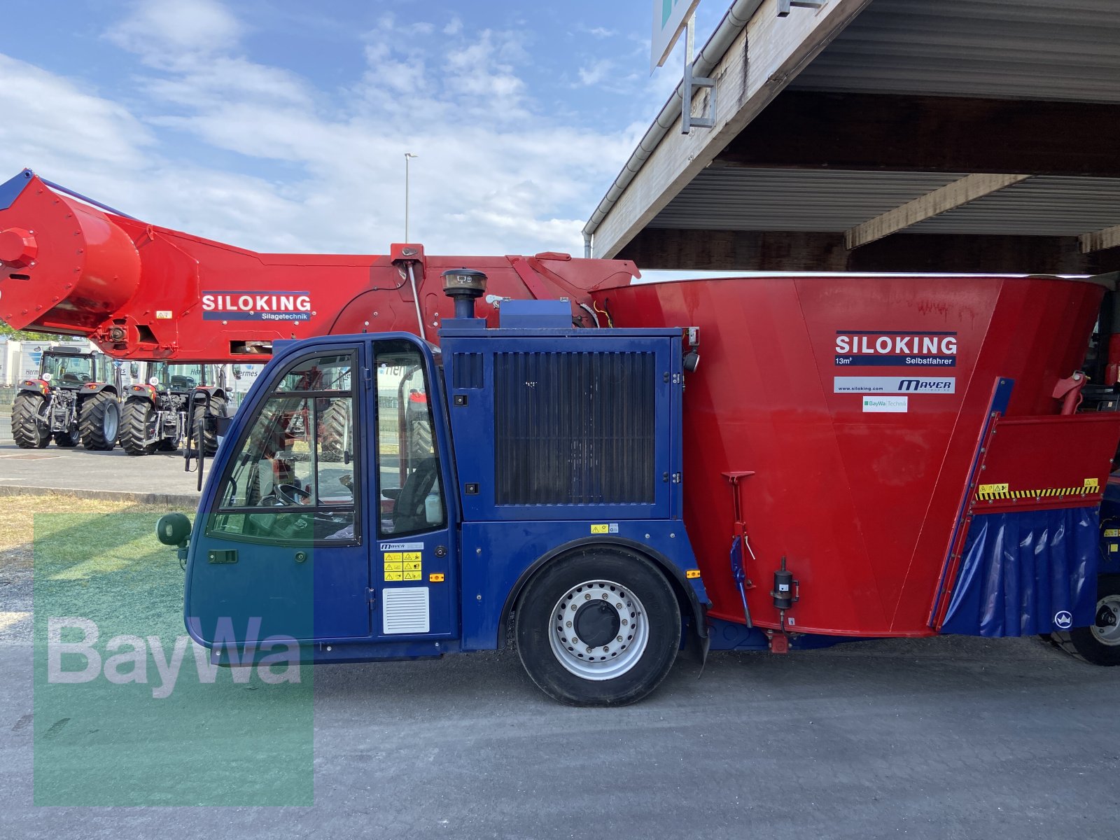 Selbstfahrer Futtermischwagen typu Siloking SF 13  Generalüberholt, Gebrauchtmaschine w Burgkunstadt (Zdjęcie 4)