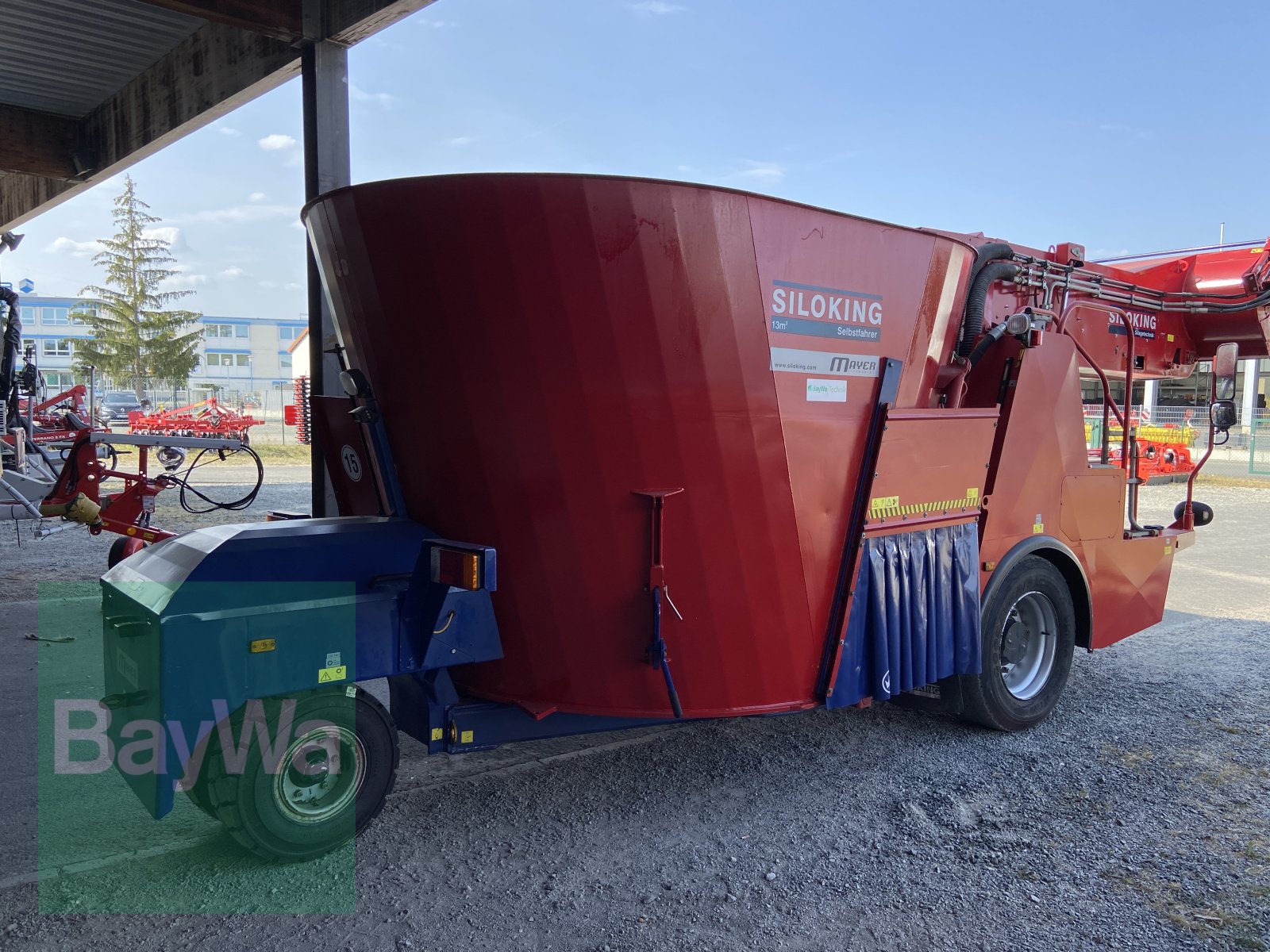 Selbstfahrer Futtermischwagen typu Siloking SF 13  Generalüberholt, Gebrauchtmaschine w Burgkunstadt (Zdjęcie 11)