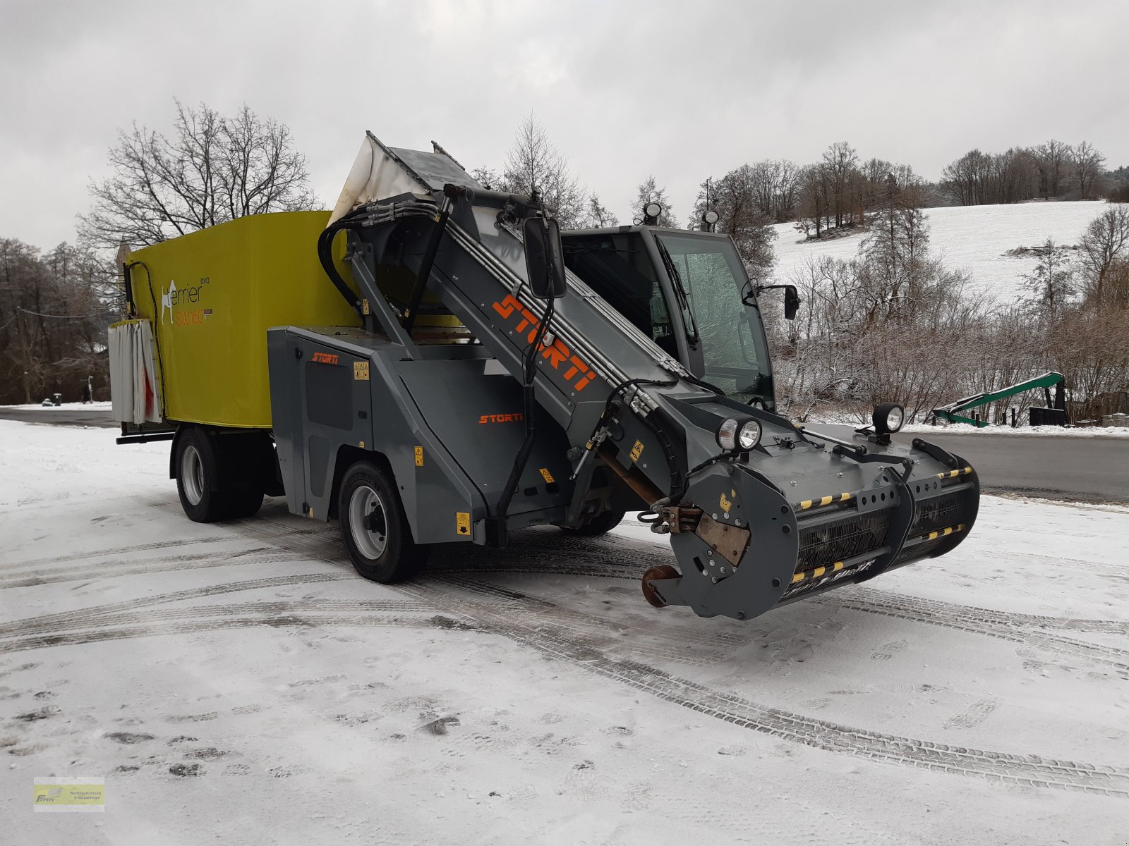 Selbstfahrer Futtermischwagen tipa Storti Terrier SW LS 160, Gebrauchtmaschine u Falkenstein (Slika 4)