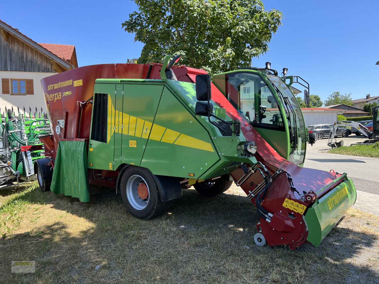 Selbstfahrer Futtermischwagen du type Strautmann Sherpa 140, Neumaschine en Söchtenau (Photo 3)