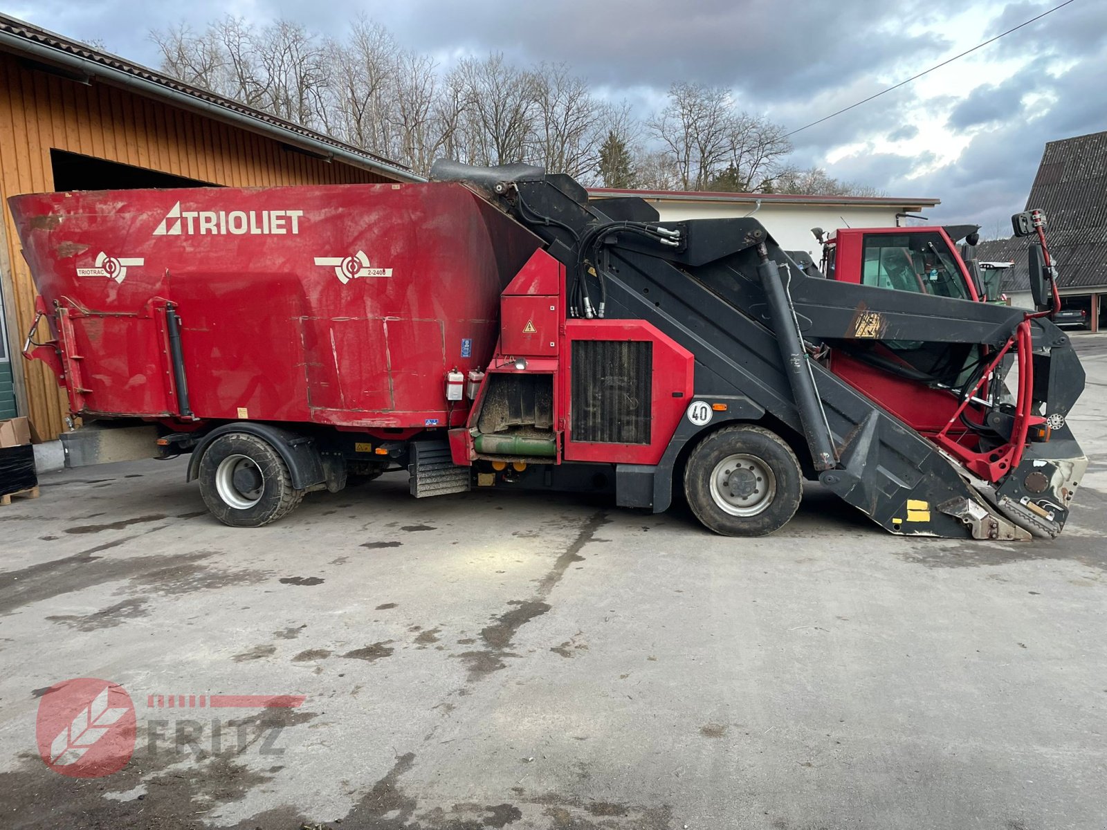 Selbstfahrer Futtermischwagen za tip Trioliet Triotrac 2400 VL, Gebrauchtmaschine u Kempten (Slika 2)