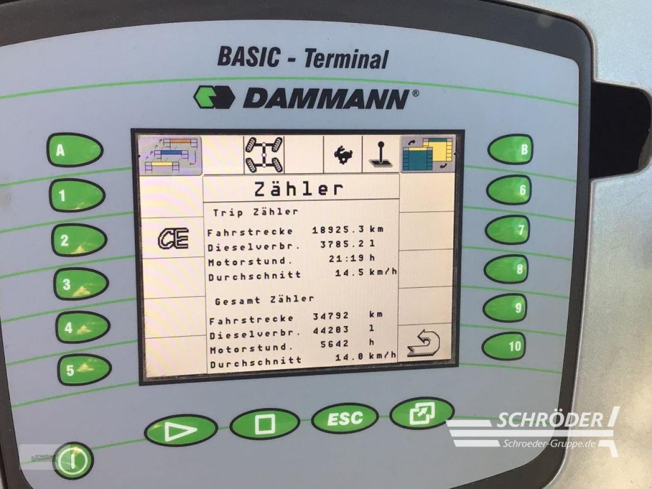 Selbstfahrspritze Türe ait Dammann DT 2500 H S4-TRACK, Gebrauchtmaschine içinde Penzlin (resim 16)