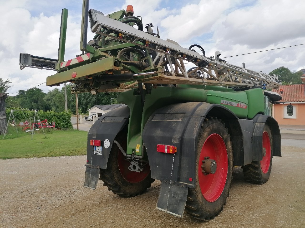 Selbstfahrspritze του τύπου Fendt Rogator 645, Gebrauchtmaschine σε Brabant-le-Roi (Φωτογραφία 3)