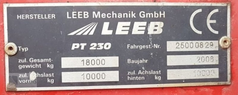 Selbstfahrspritze typu Horsch Leeb PT 230, Gebrauchtmaschine w Karstädt (Zdjęcie 17)