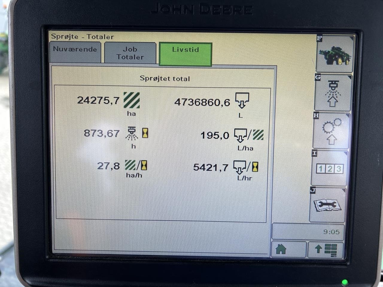 Selbstfahrspritze typu John Deere R4040I, Gebrauchtmaschine v Bramming (Obrázok 7)