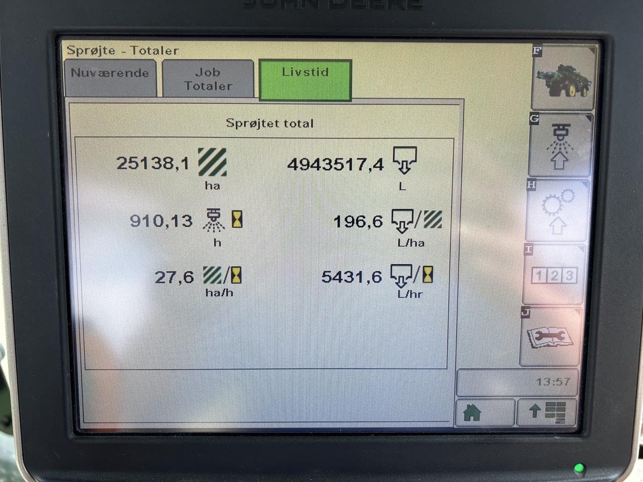 Selbstfahrspritze typu John Deere R4040I, Gebrauchtmaschine v Bramming (Obrázok 6)