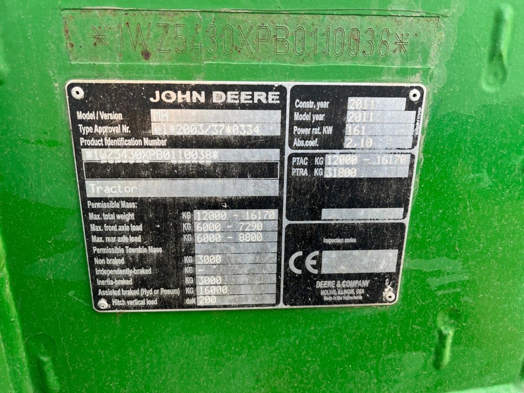 Selbstfahrspritze типа John Deere R5430i, Gebrauchtmaschine в Mrągowo (Фотография 8)