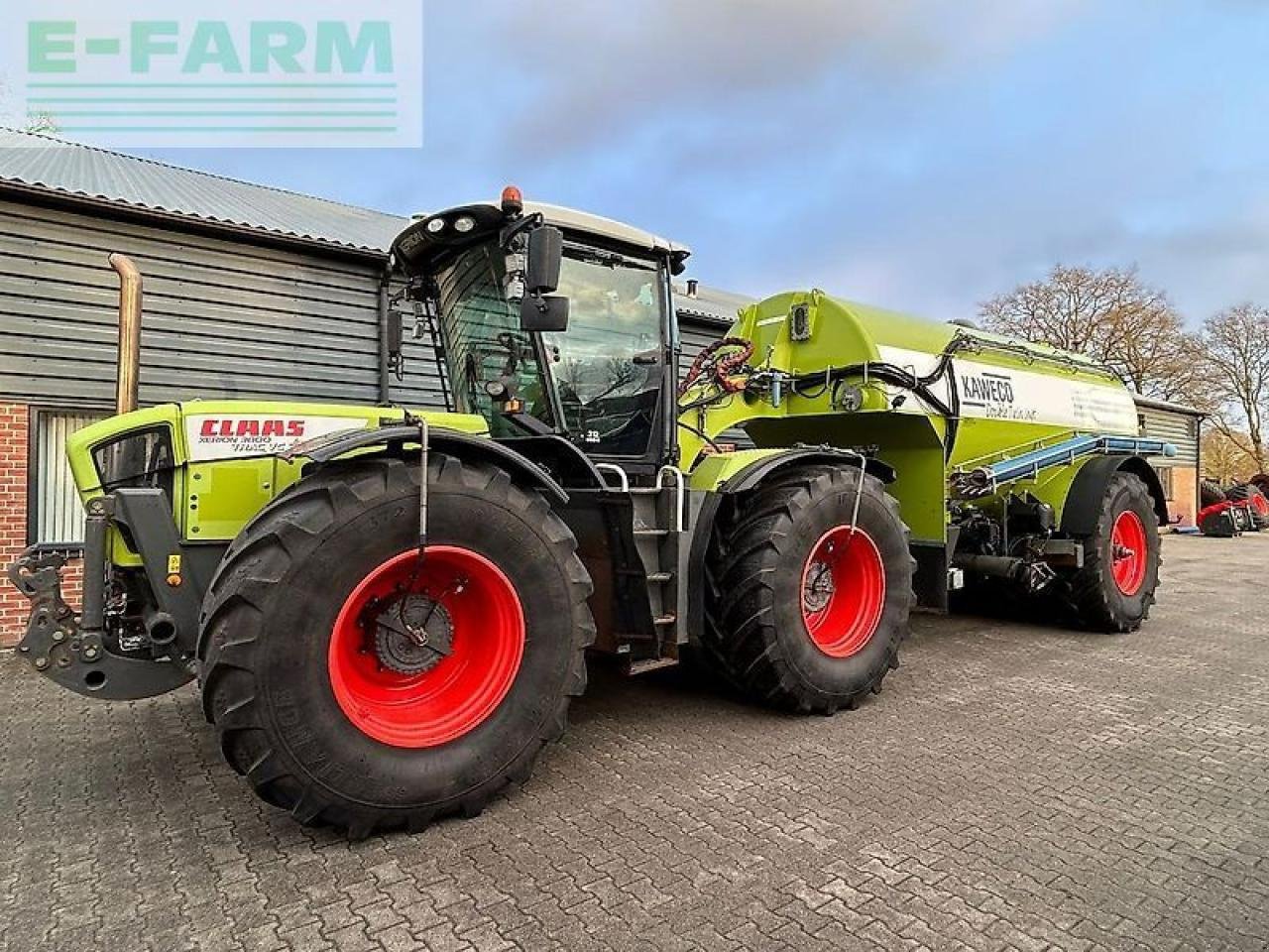 Selbstfahrspritze tip Kaweco kaweco double twin shift 21m3 + claas xerion 3800 trac vc, Gebrauchtmaschine in ag BROEKLAND (Poză 2)