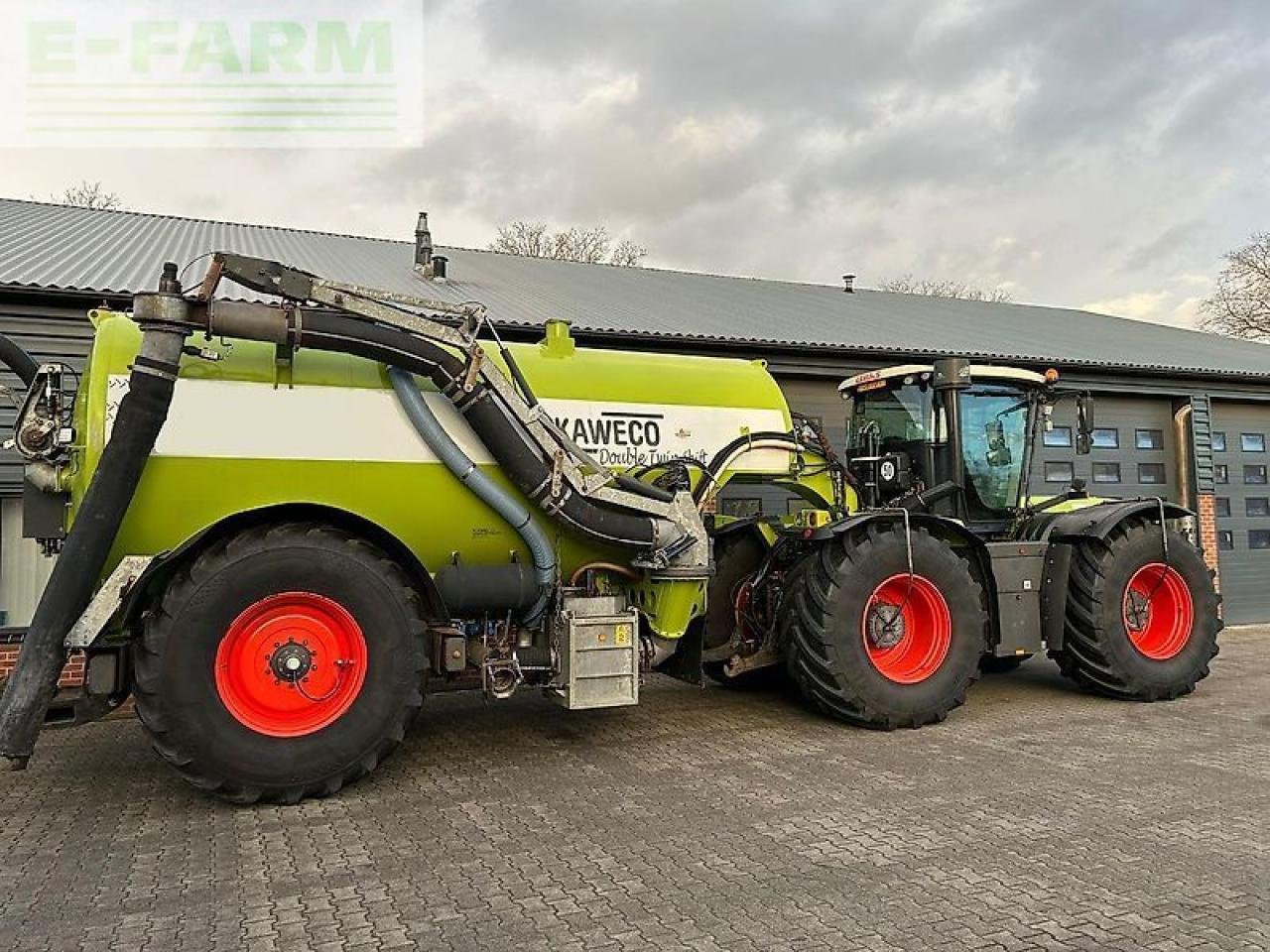 Selbstfahrspritze tip Kaweco kaweco double twin shift 21m3 + claas xerion 3800 trac vc, Gebrauchtmaschine in ag BROEKLAND (Poză 11)