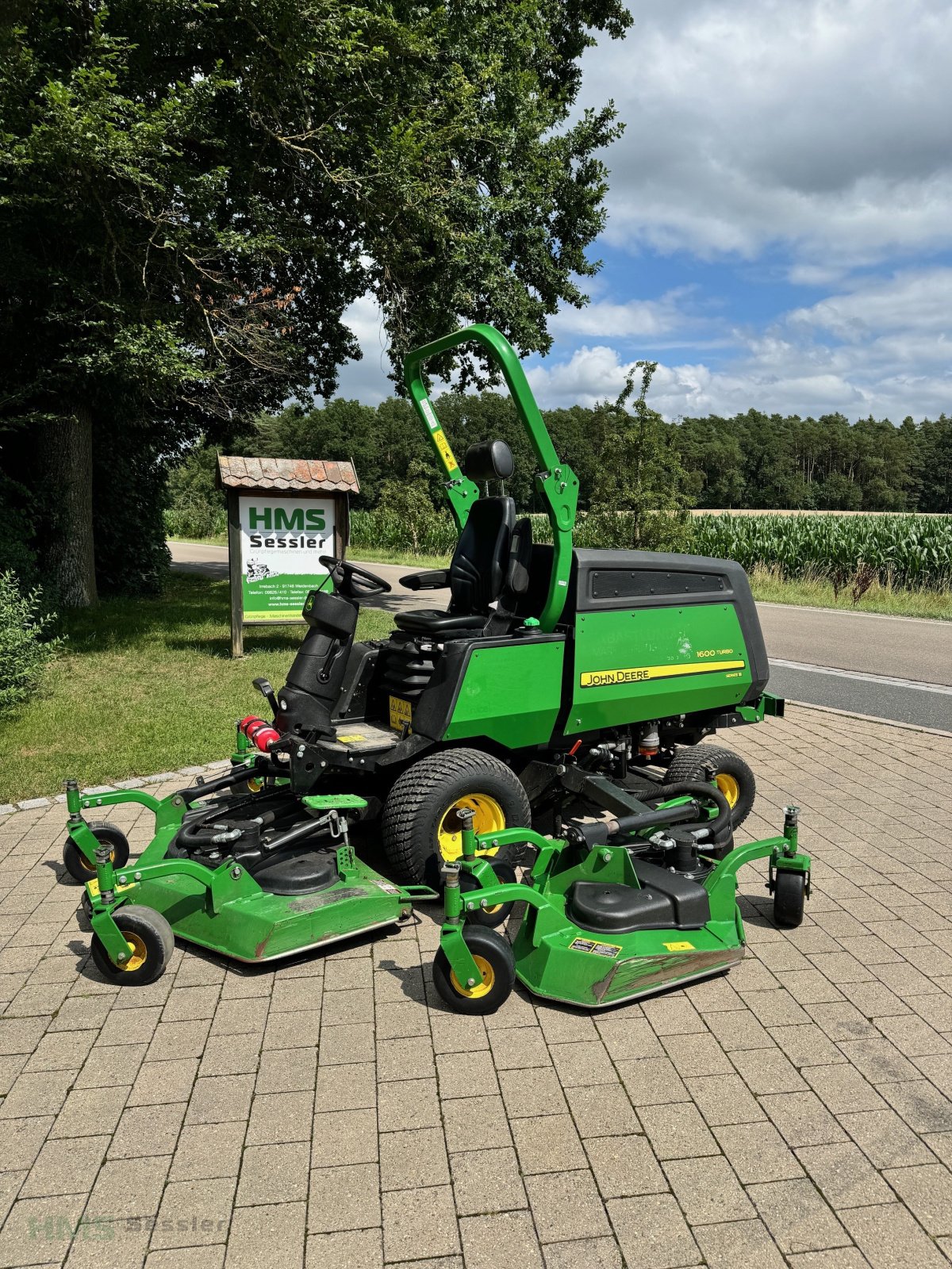 Sichelmäher от тип John Deere WAM 1600 Turbo Series III, Gebrauchtmaschine в Weidenbach (Снимка 1)