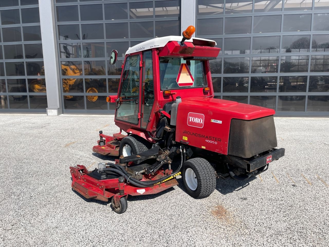 Sichelmäher van het type Toro Groundmaster 4000 D, Gebrauchtmaschine in Holten (Foto 4)