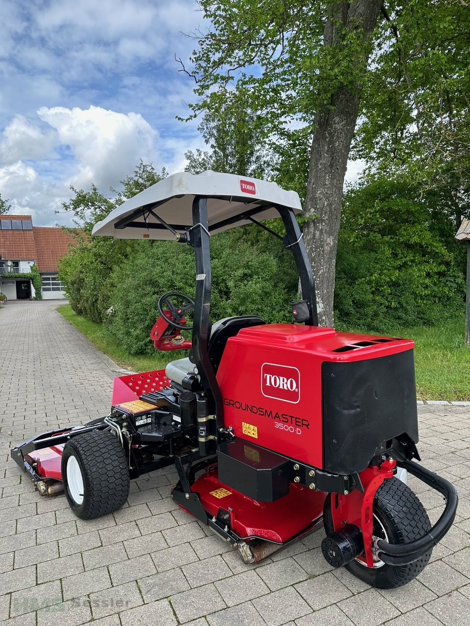 Sichelmäher van het type Toro Groundsmaster 3500D, Gebrauchtmaschine in Weidenbach (Foto 2)