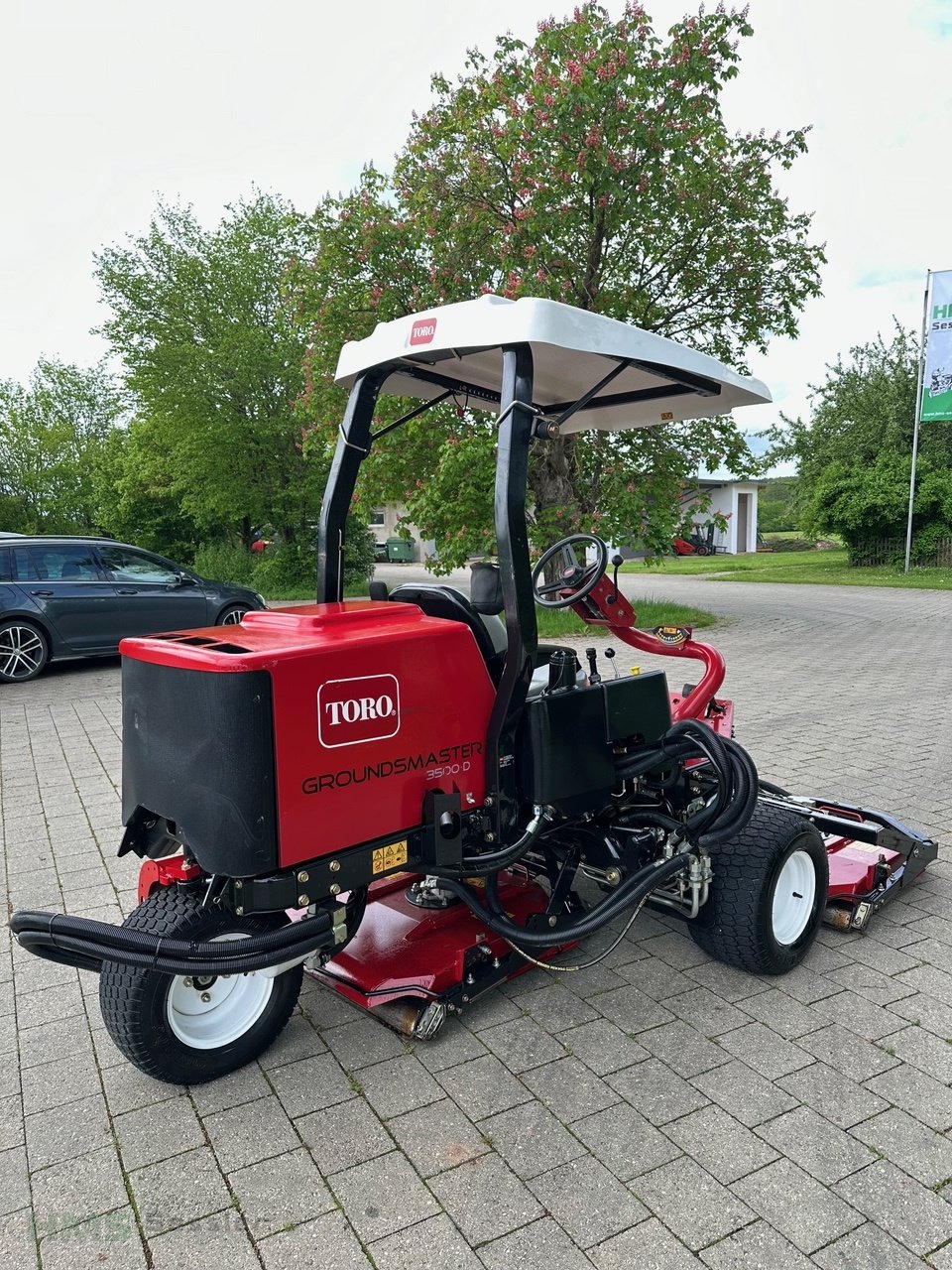 Sichelmäher van het type Toro Groundsmaster 3500D, Gebrauchtmaschine in Weidenbach (Foto 3)