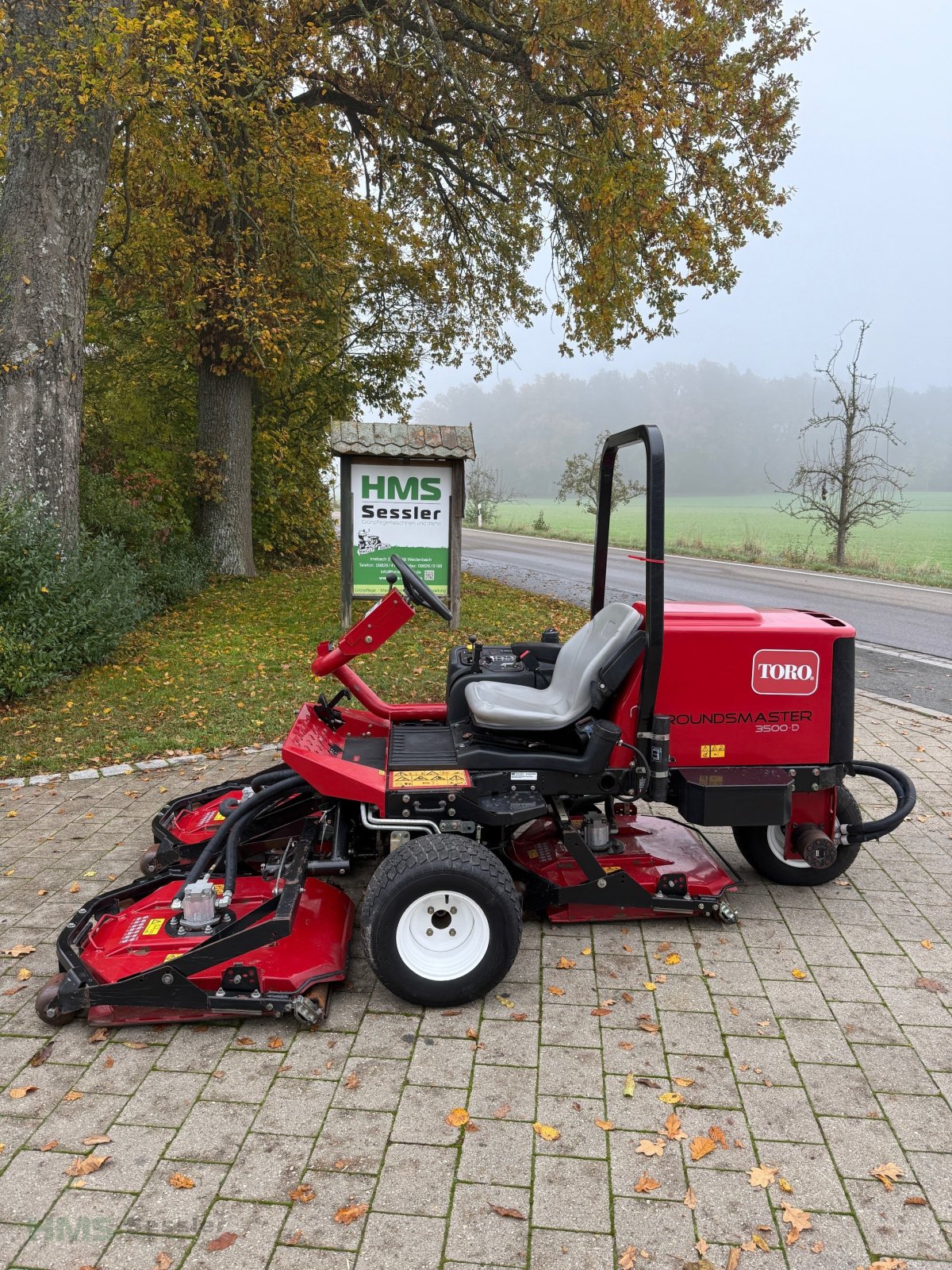 Sichelmäher van het type Toro Groundsmaster 3500D, Gebrauchtmaschine in Weidenbach (Foto 1)