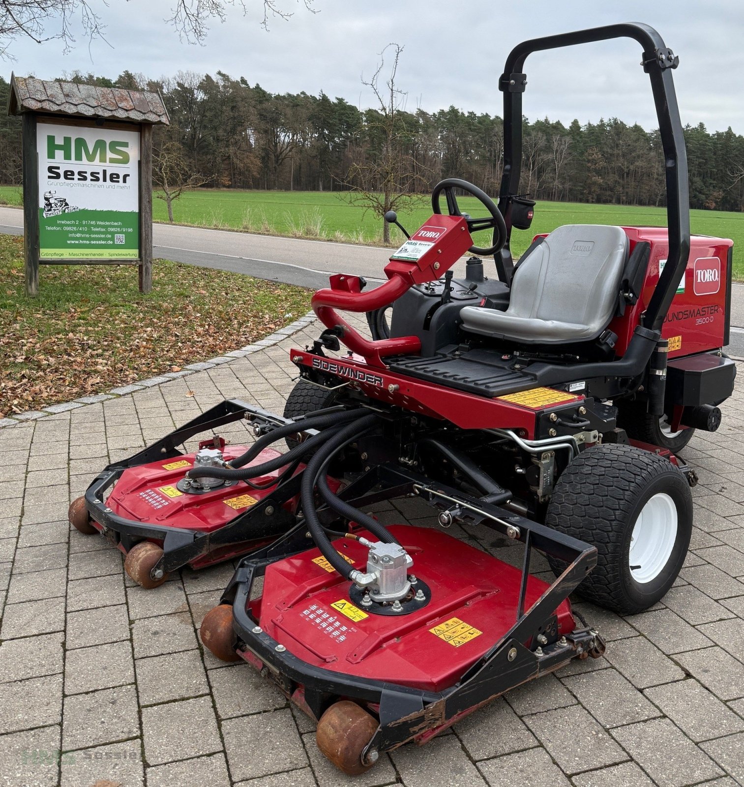 Sichelmäher del tipo Toro Groundsmaster 3500D, Gebrauchtmaschine en Weidenbach (Imagen 1)