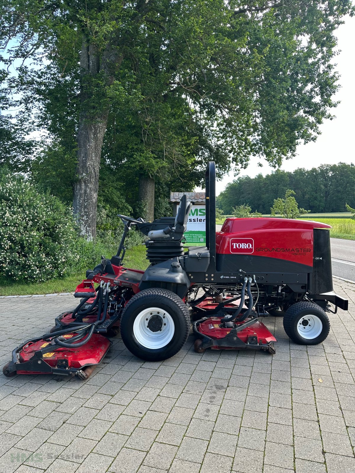 Sichelmäher des Typs Toro Groundsmaster 4500 D, Gebrauchtmaschine in Weidenbach (Bild 2)