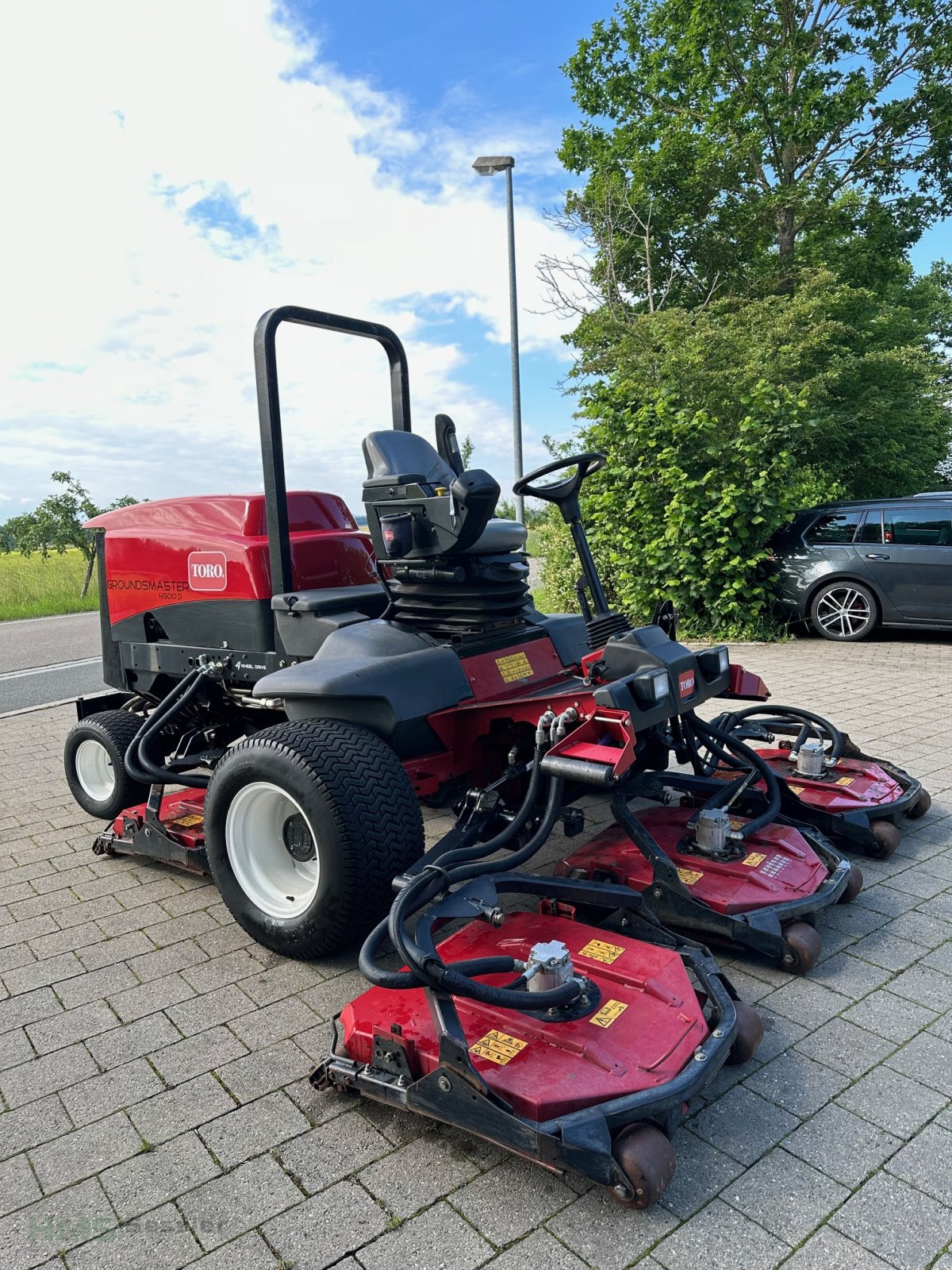 Sichelmäher Türe ait Toro Groundsmaster 4500 D, Gebrauchtmaschine içinde Weidenbach (resim 5)