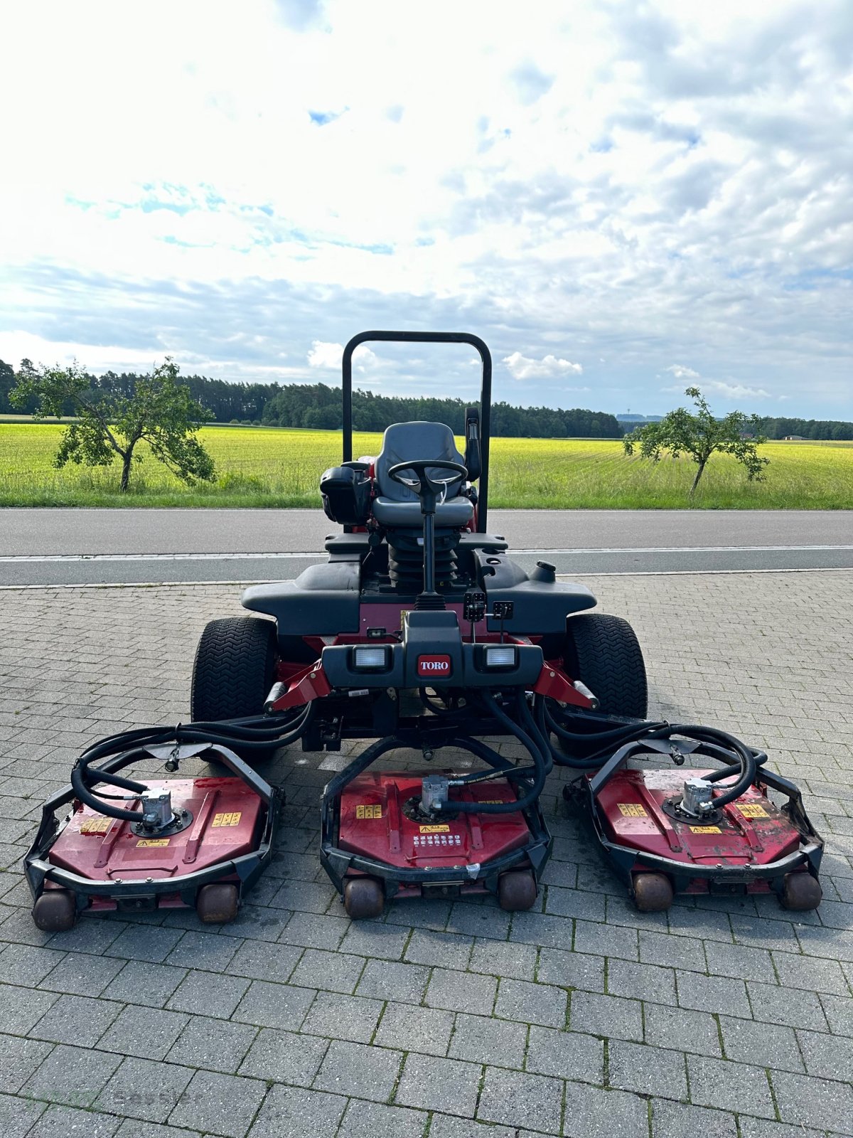 Sichelmäher van het type Toro Groundsmaster 4500 D, Gebrauchtmaschine in Weidenbach (Foto 6)