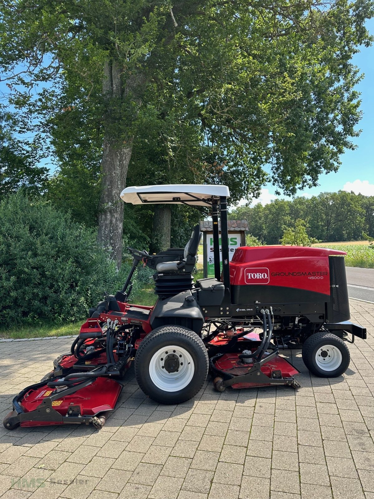 Sichelmäher van het type Toro Groundsmaster 4500 D, Gebrauchtmaschine in Weidenbach (Foto 2)