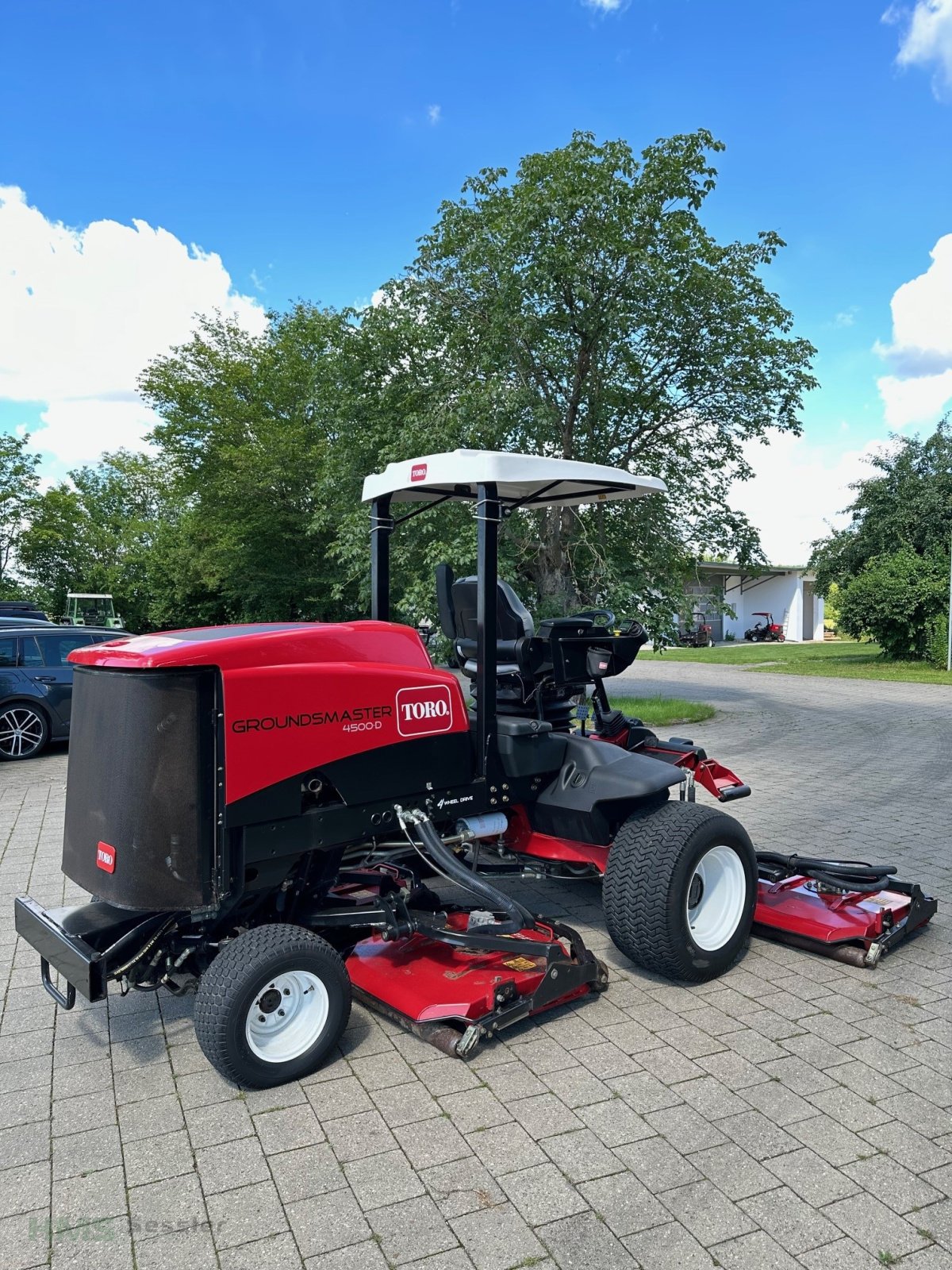 Sichelmäher del tipo Toro Groundsmaster 4500 D, Gebrauchtmaschine In Weidenbach (Immagine 4)