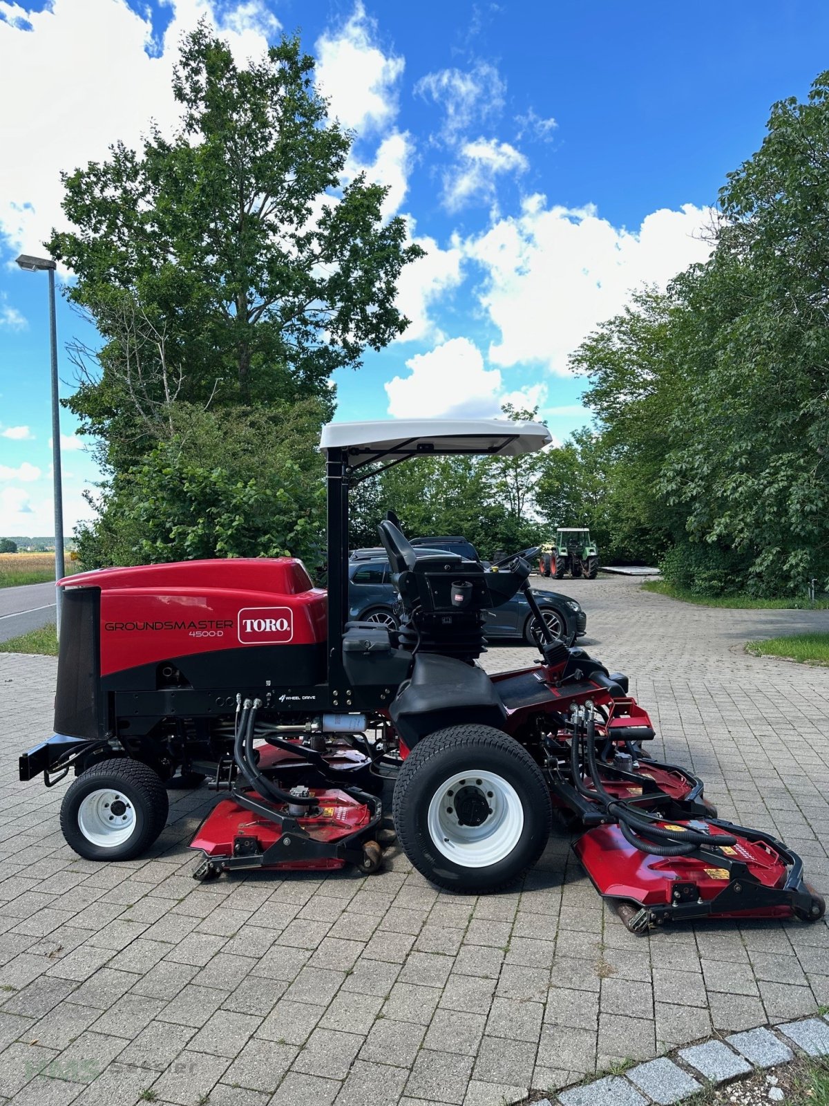 Sichelmäher van het type Toro Groundsmaster 4500 D, Gebrauchtmaschine in Weidenbach (Foto 5)