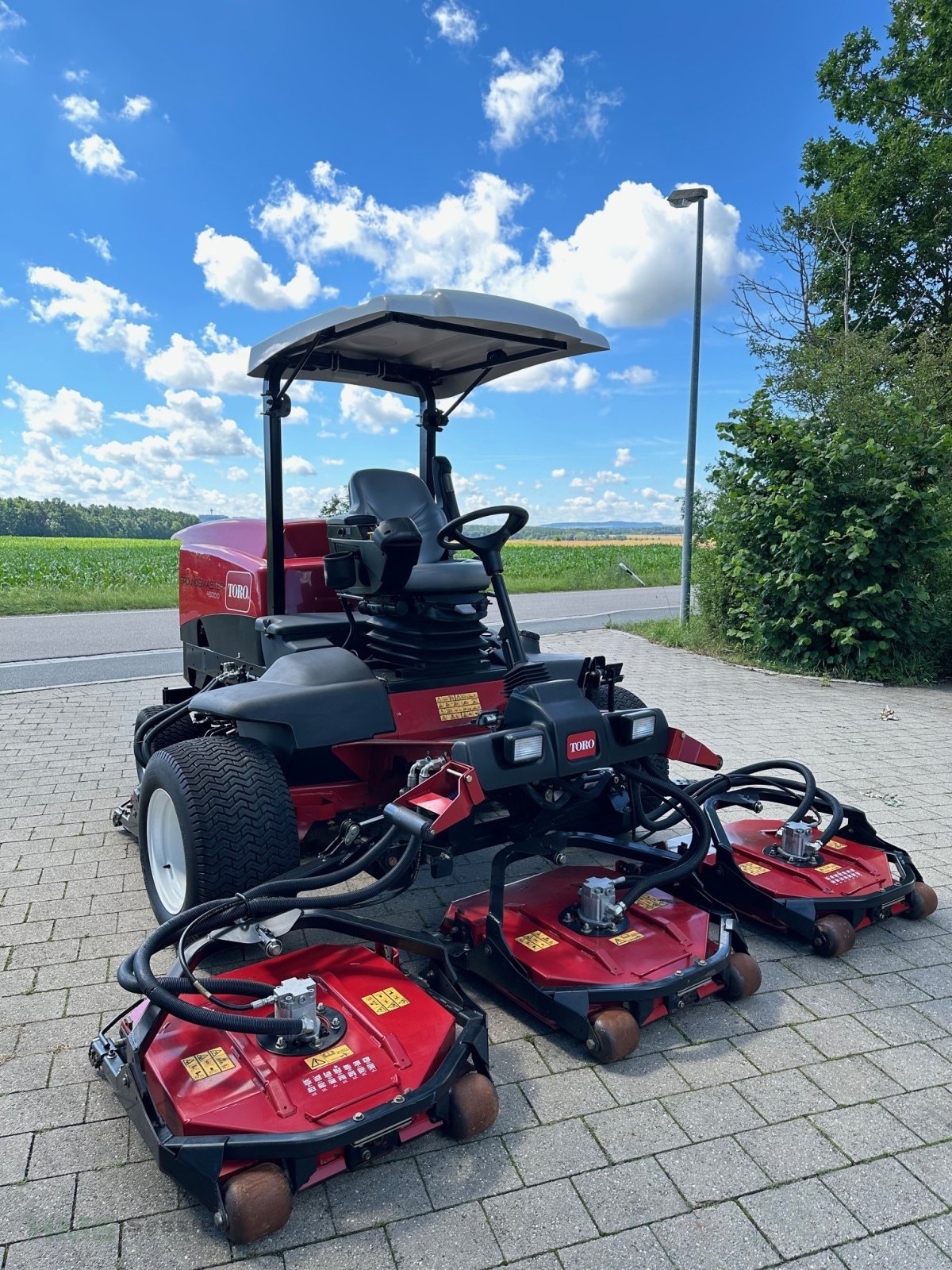 Sichelmäher van het type Toro Groundsmaster 4500 D, Gebrauchtmaschine in Weidenbach (Foto 6)