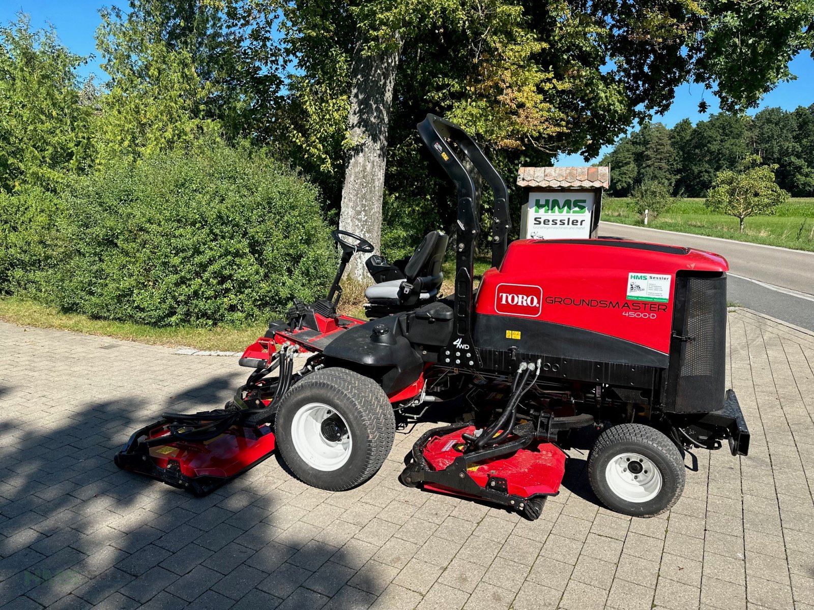 Sichelmäher des Typs Toro Groundsmaster 4500 D, Gebrauchtmaschine in Weidenbach (Bild 2)