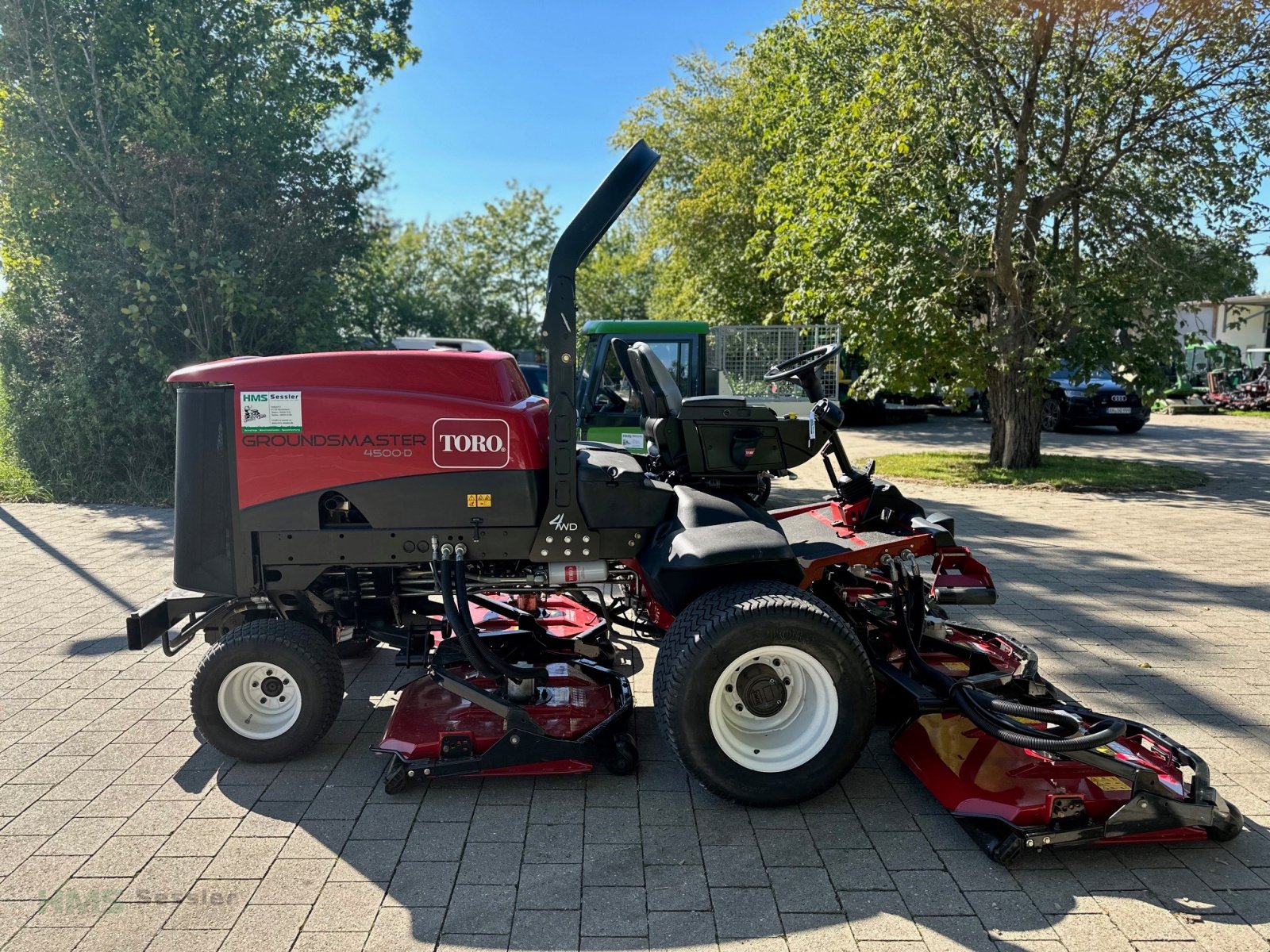 Sichelmäher van het type Toro Groundsmaster 4500 D, Gebrauchtmaschine in Weidenbach (Foto 6)