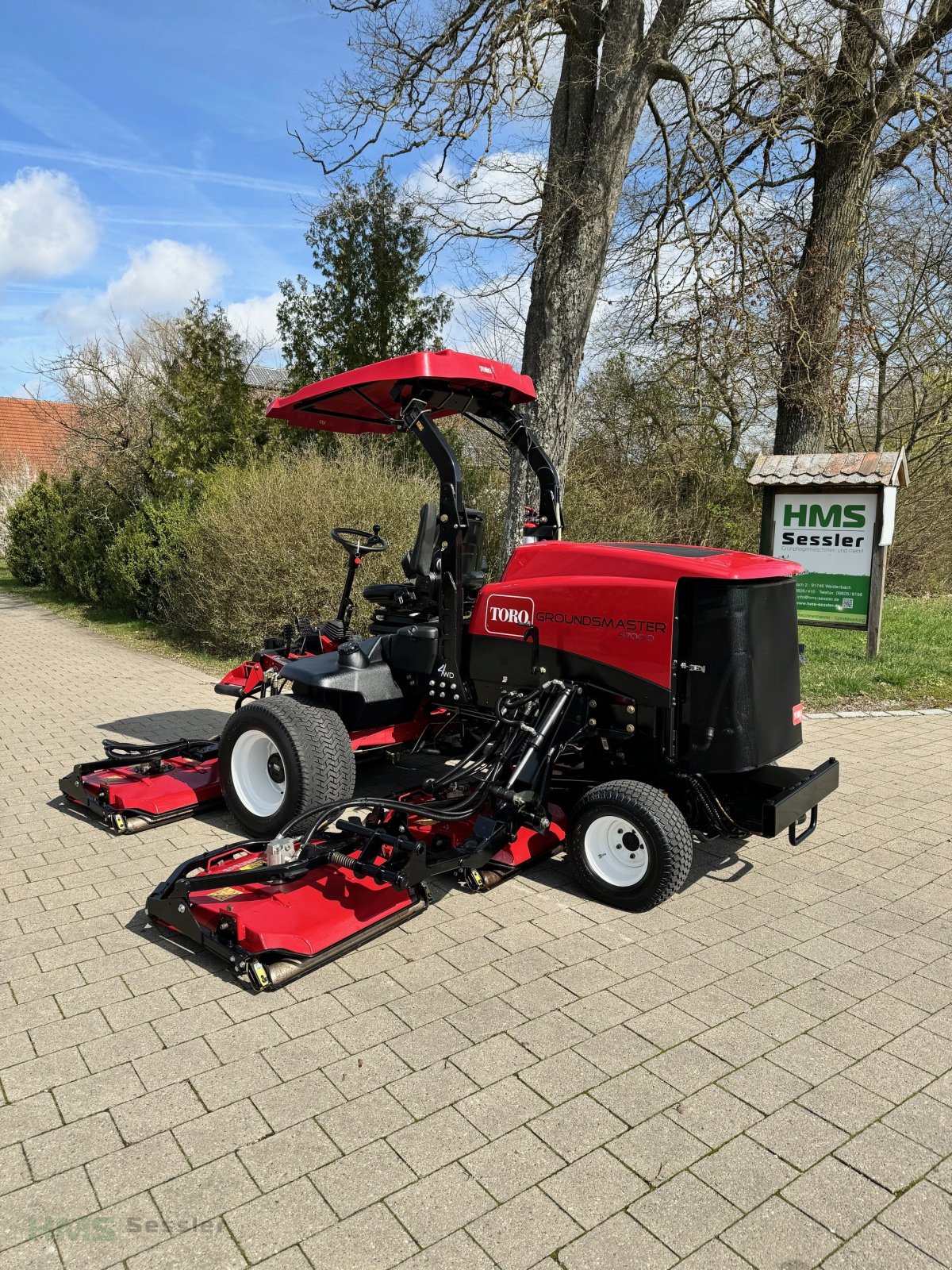 Sichelmäher typu Toro Groundsmaster 4700, Gebrauchtmaschine v Weidenbach (Obrázok 3)