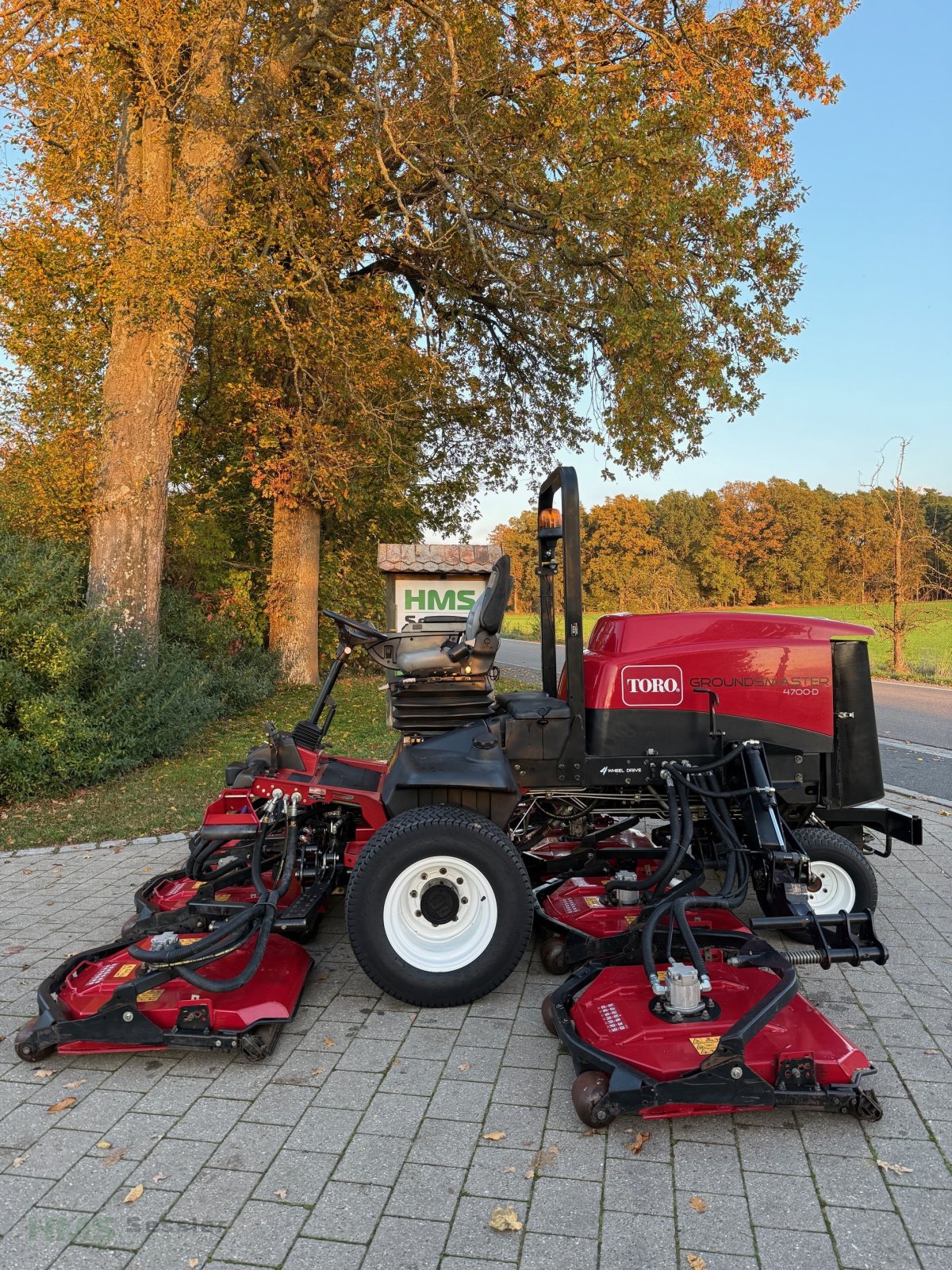 Sichelmäher Türe ait Toro Groundsmaster 4700, Gebrauchtmaschine içinde Weidenbach (resim 1)