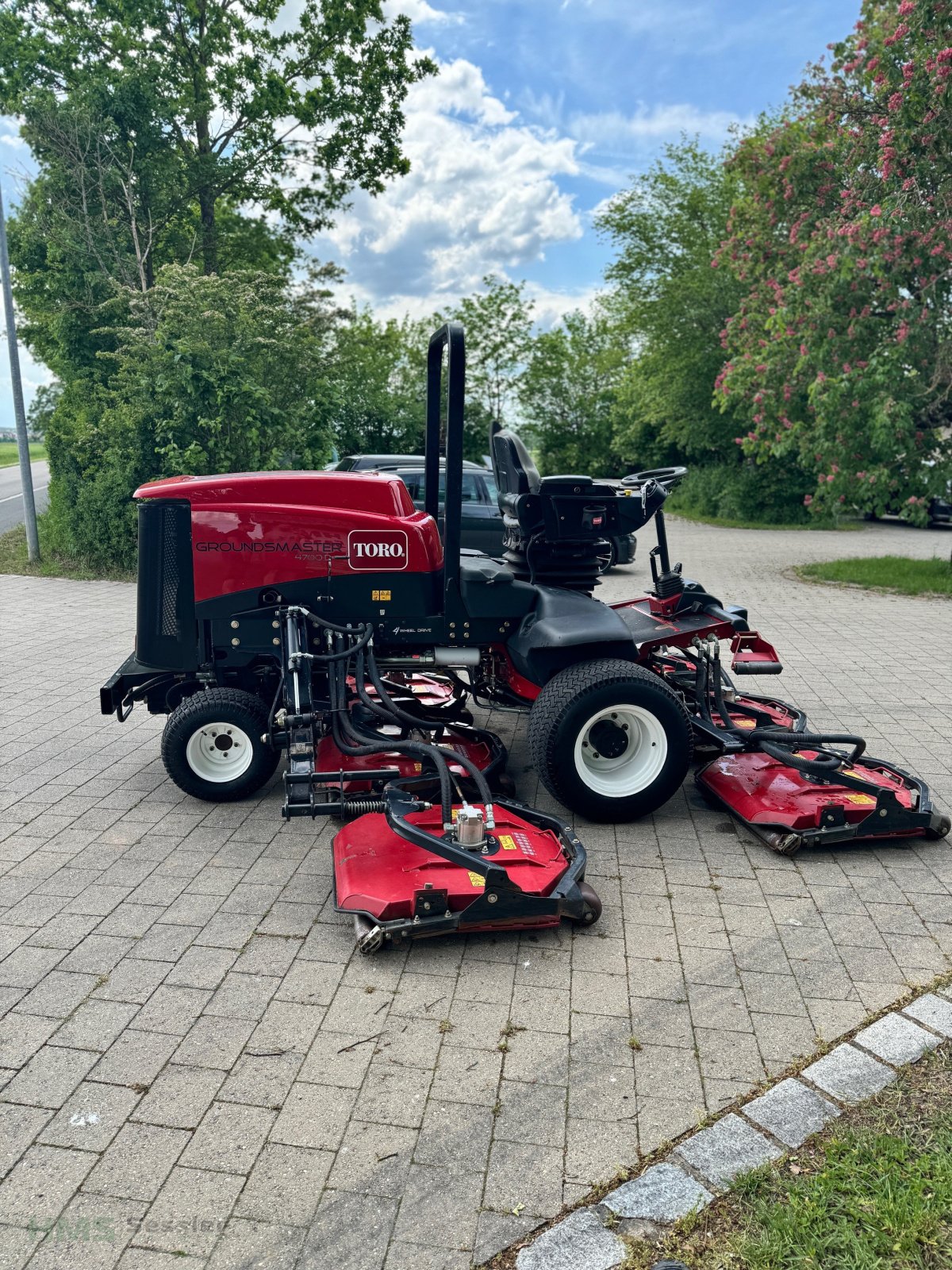 Sichelmäher Türe ait Toro Groundsmaster 4700D, Gebrauchtmaschine içinde Weidenbach (resim 4)