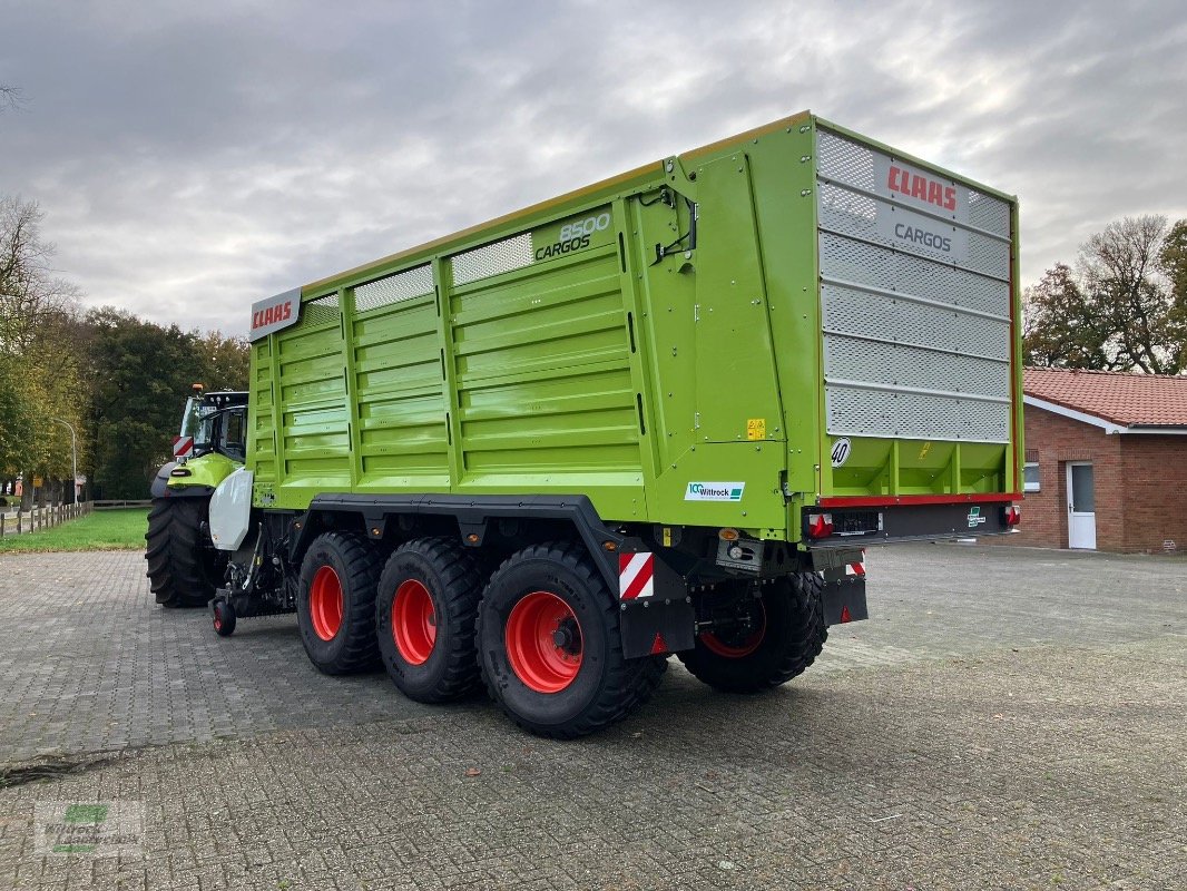 Silierwagen des Typs CLAAS CARGOS 8500 TRIDEM, Gebrauchtmaschine in Rhede / Brual (Bild 12)