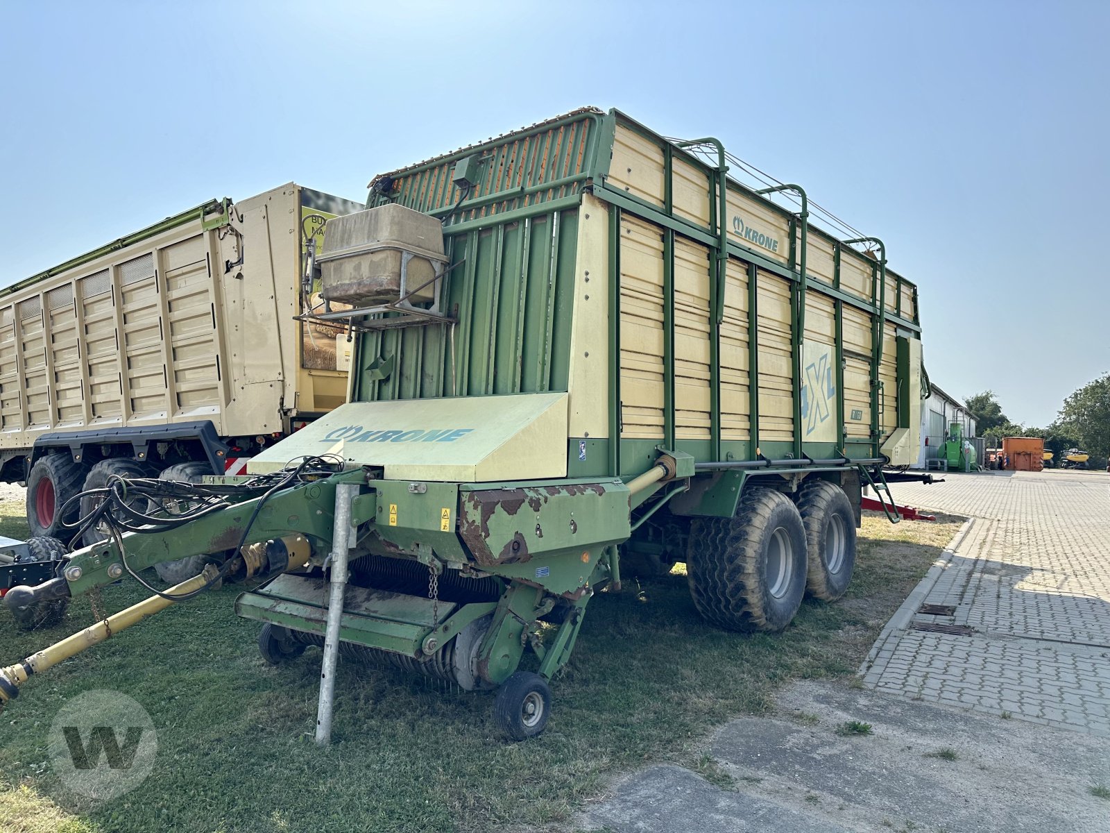 Silierwagen Türe ait Krone 4 XL-GD, Gebrauchtmaschine içinde Jördenstorf (resim 3)