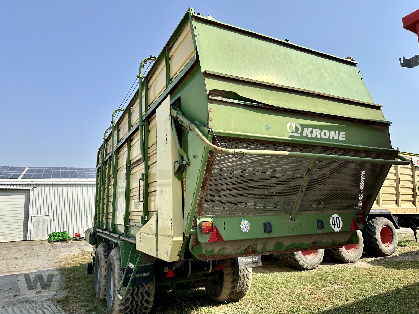 Silierwagen van het type Krone 4 XL-GD, Gebrauchtmaschine in Jördenstorf (Foto 11)