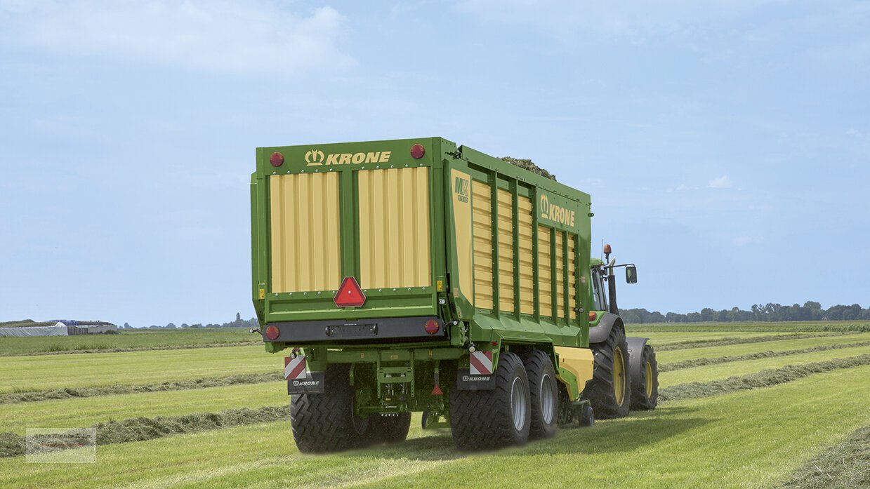 Silierwagen del tipo Krone MX 370 GL, Neumaschine en Tapfheim (Imagen 3)