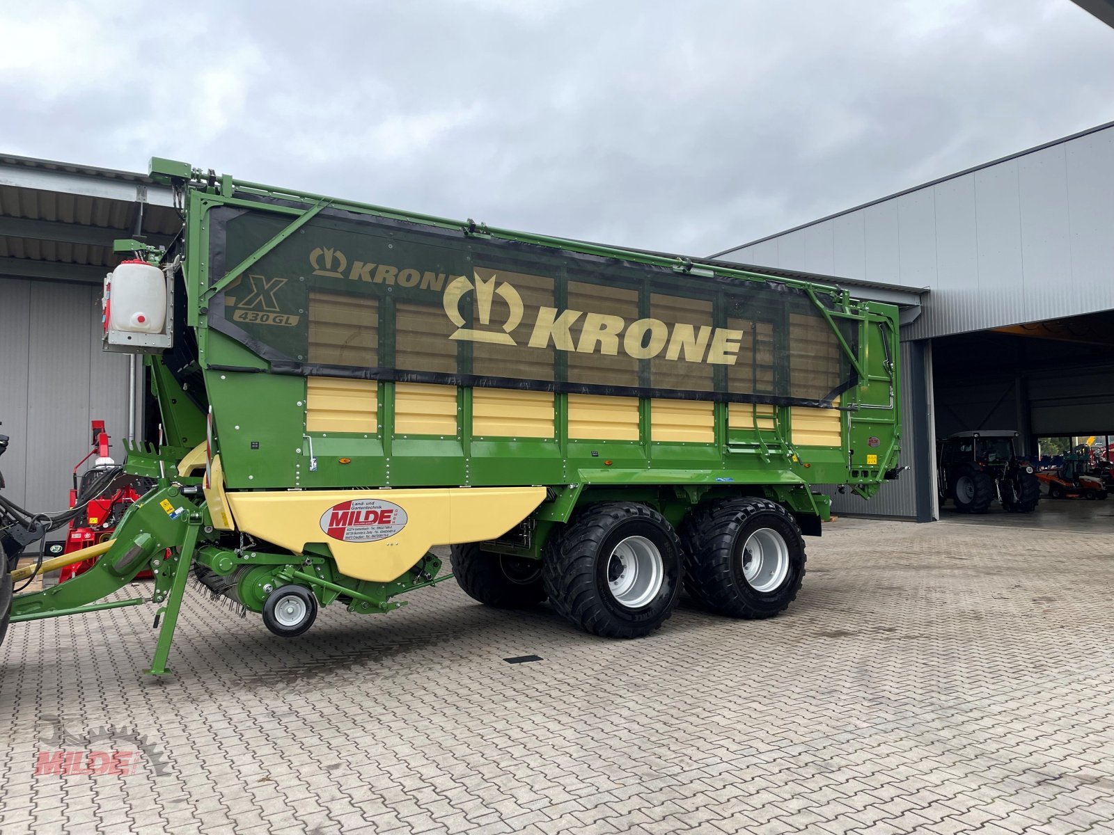 Silierwagen van het type Krone ZX 430 GL Optigrass, Gebrauchtmaschine in Creußen (Foto 1)