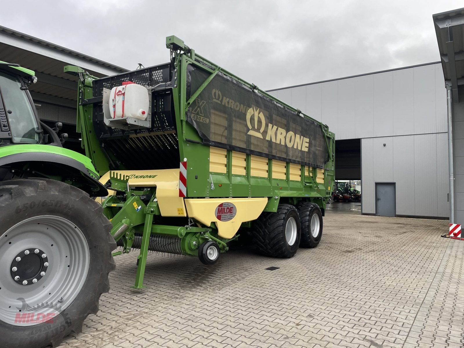 Silierwagen van het type Krone ZX 430 GL Optigrass, Gebrauchtmaschine in Creußen (Foto 2)