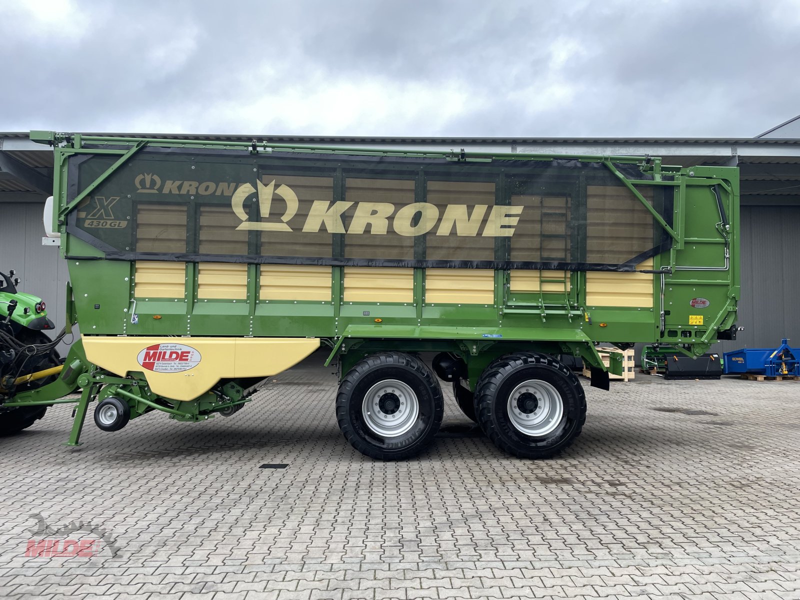 Silierwagen van het type Krone ZX 430 GL Optigrass, Gebrauchtmaschine in Creußen (Foto 3)