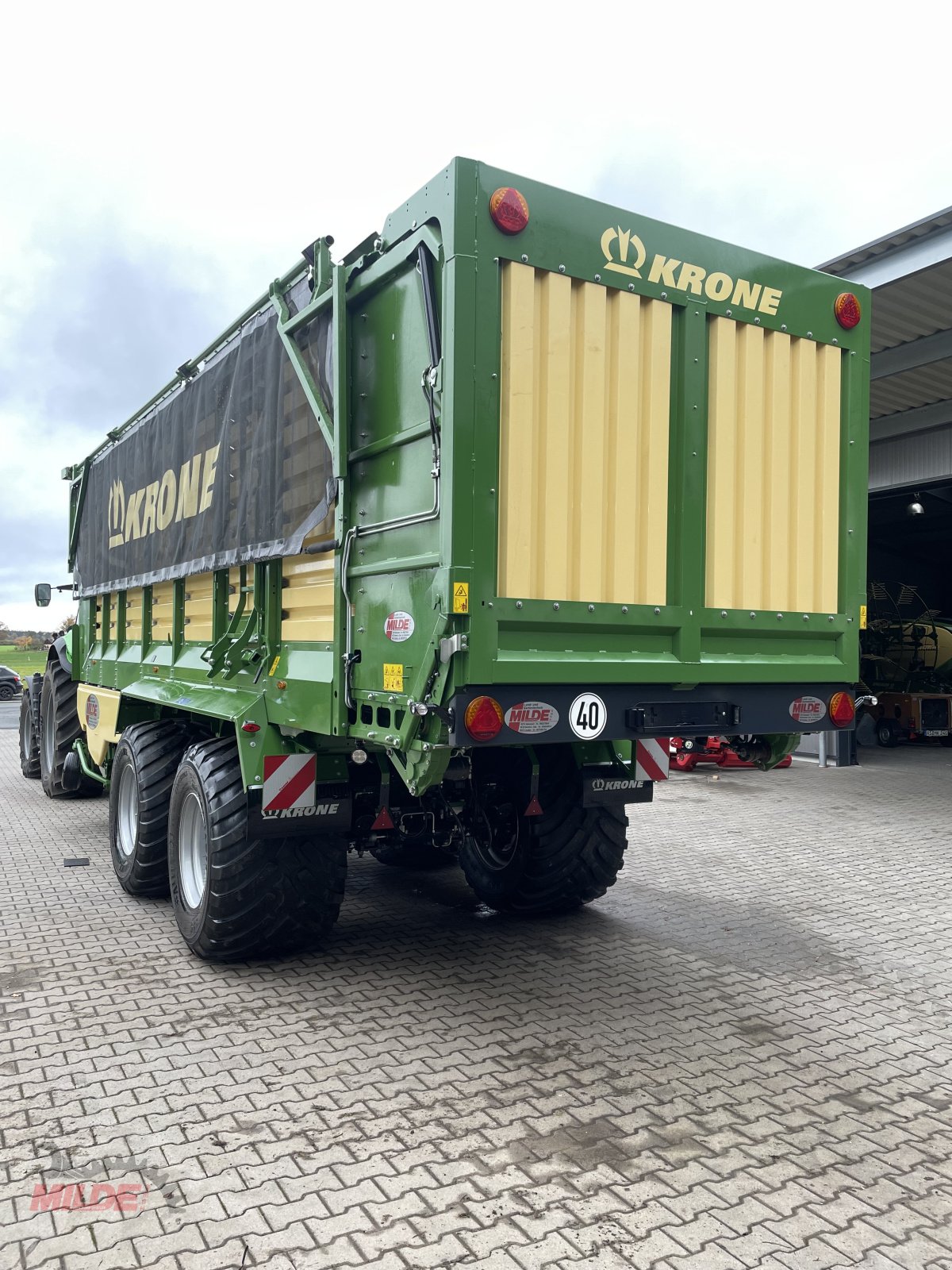 Silierwagen des Typs Krone ZX 430 GL Optigrass, Gebrauchtmaschine in Creußen (Bild 4)